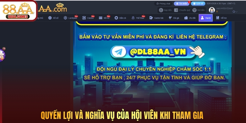 Quyền lợi và nghĩa vụ của hội viên khi tham gia 